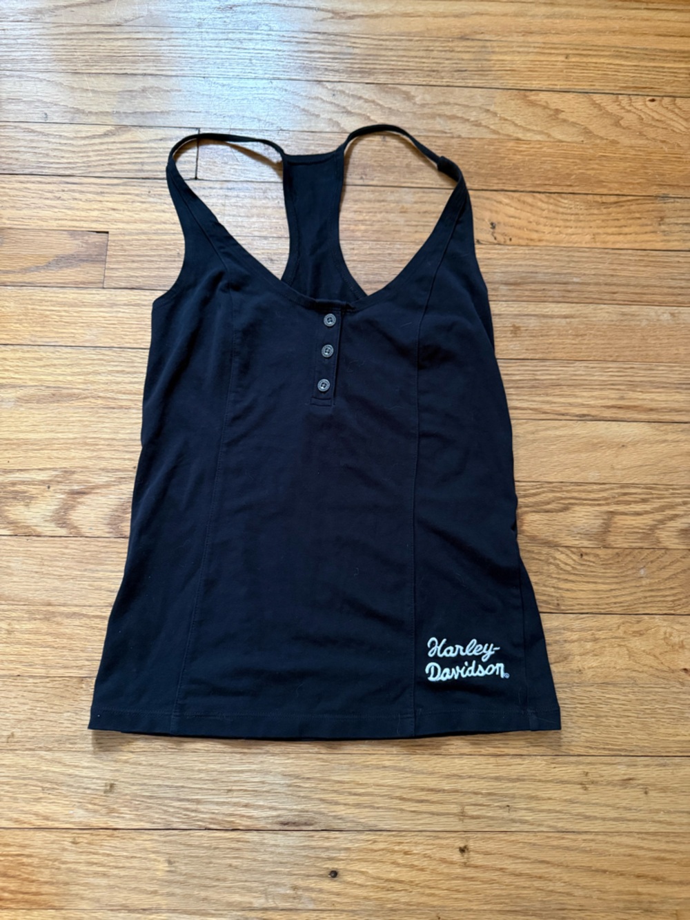 Harley-Davidson Black Logo Racerback Tank